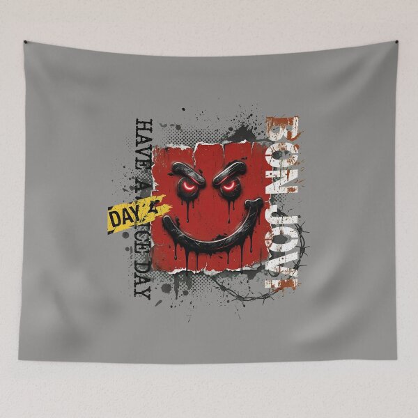 Item preview, Sarcastic Smiley Band Name Retro Graphic-85 designed and sold by ChristinaRWashi.
