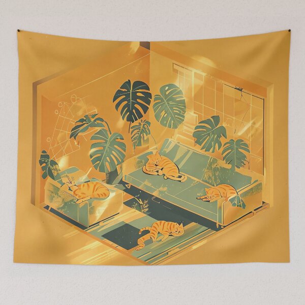 Item preview, Lazy Sunbeam Lounge designed and sold by ONYX Pixee.
