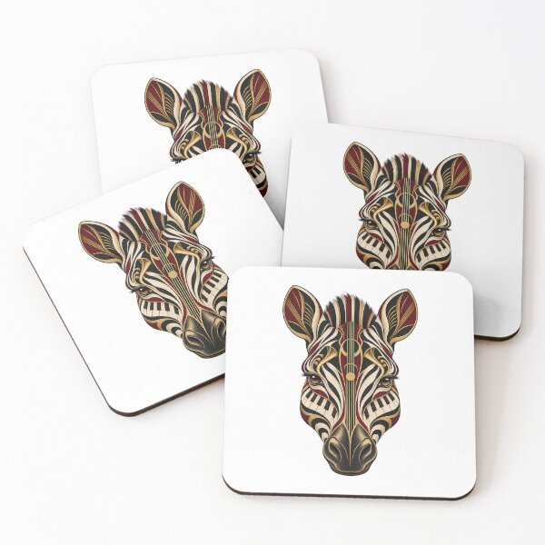 Item preview, Zebra Musical Portrait in 1930s Art Deco designed and sold by Mono.fi Studios.