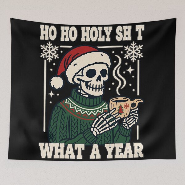 Item preview, Christmas Skeleton Coffee What a Year designed and sold by HarinDonreka.