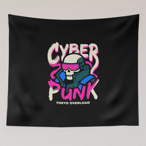 Item preview, Cyber Punk Tokyo Overload SciFi Dystopian Gamer Fan designed and sold by PopStars1993.