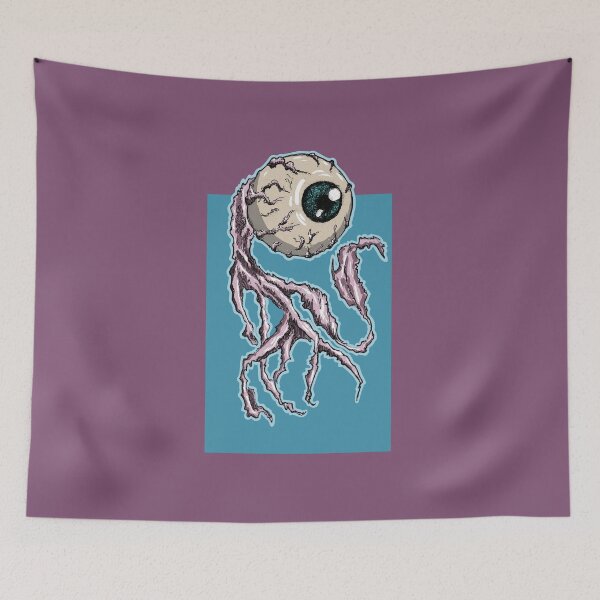 Item preview, Floating Eyeball & Tissue | Surreal Anatomy Art | Macabre Art designed and sold by Half Mess.