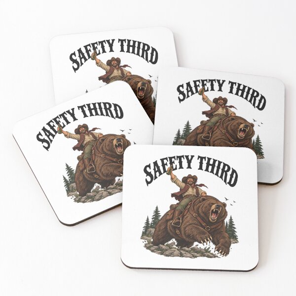 Item preview, Safety Third Bear Rider designed and sold by sollunadesignns.