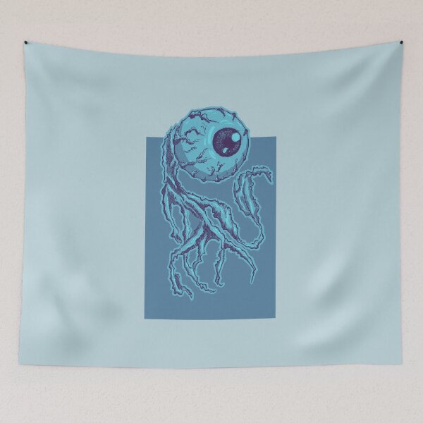 Item preview, Floating Eyeball & Tissue | Surreal Anatomy Art | Macabre Art designed and sold by Half Mess.