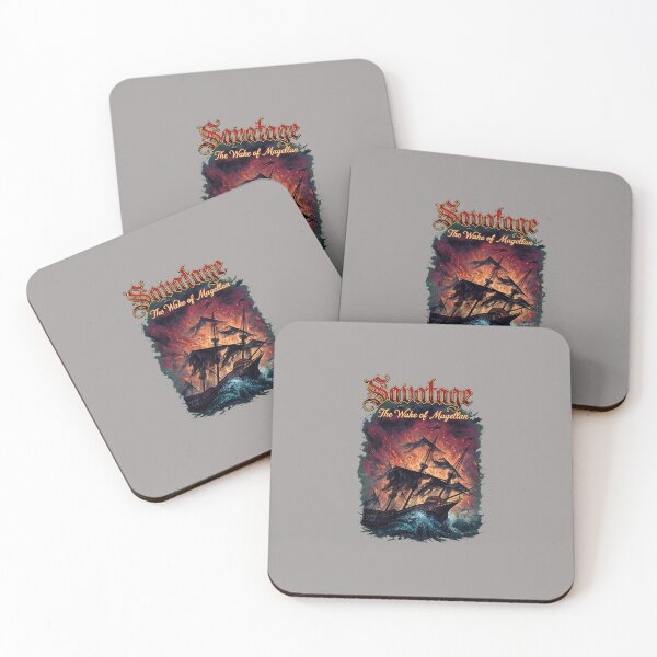 Item preview, Savatage The Wake of Magellan Burning Ship Art-21 designed and sold by JamesWRigby.