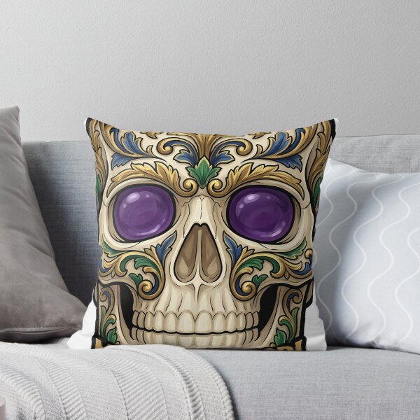 Item preview, Memento Mori Skull - Carved Ivory Vanitas Emblem designed and sold by IllumeInk.
