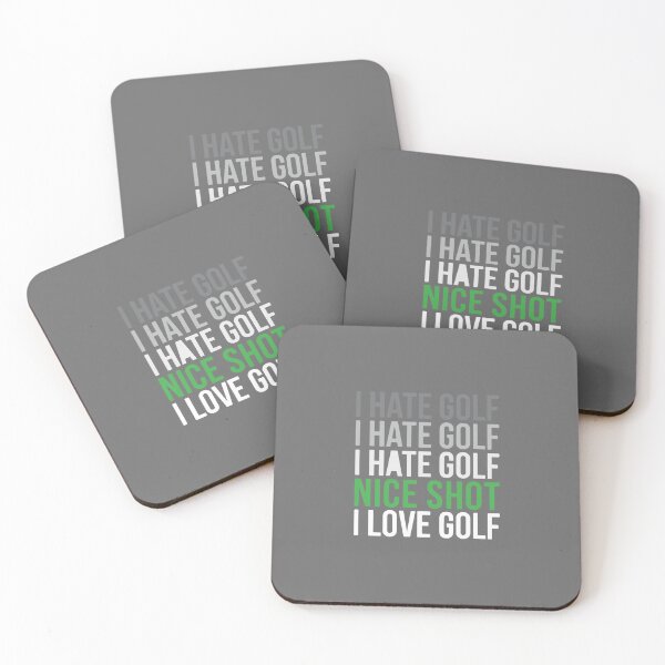 Item preview, I Hate Golf I Hate Golf I Hate Golf Nice Shot I Love Golf Funny Golfer Life designed and sold by SofiBlair.