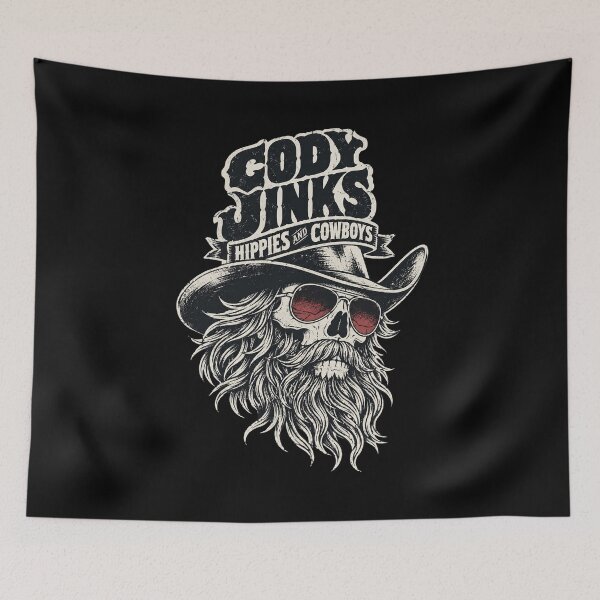 Item preview, Cowboy Skull Hippie Vibes designed and sold by Washington101A.