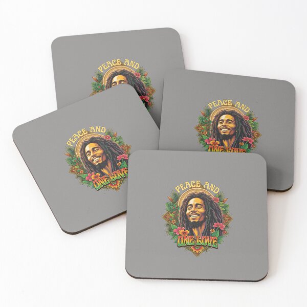 Item preview, Peaceful Portrait with Flowers and One Love Text-8 designed and sold by MariaHCho.