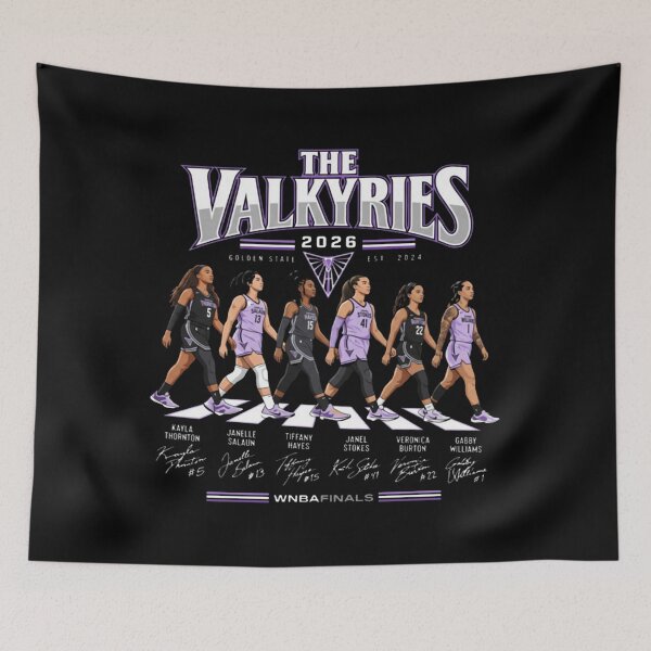 Item preview, The Golden State Valkyries Basketball 2026 Abbey Road Signature designed and sold by BartholomewAsh.