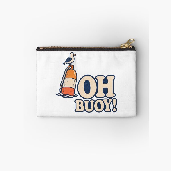 Item preview, Oh Buoy! — Funny Boat Pun with Seagull on a Channel Buoy, Nautical Humor designed and sold by mushizaman.