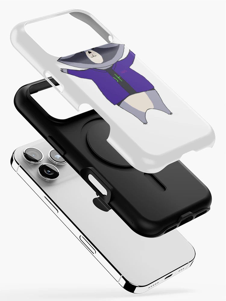Thumbnail 2 of 4, iPhone Case, Audhd Raccoon designed and sold by FakeCreator27.