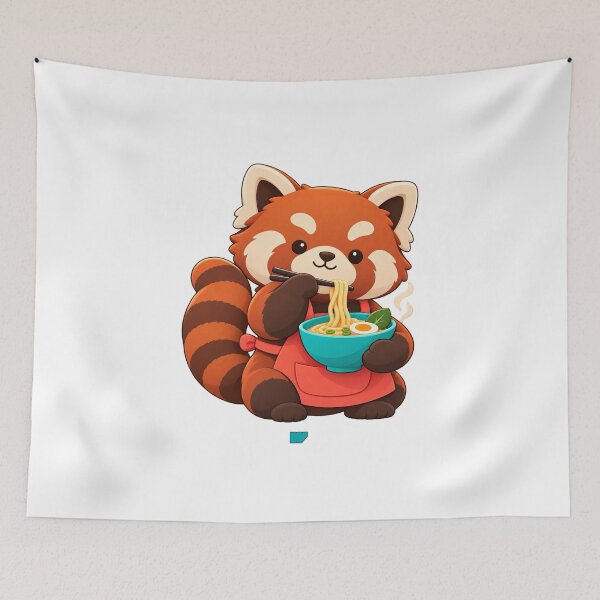 Item preview, Red Panda Ramen Club designed and sold by eWproject.