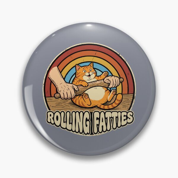Item preview, Rolling Fatties Funny Fat Cat Humor designed and sold by SofiBlair.