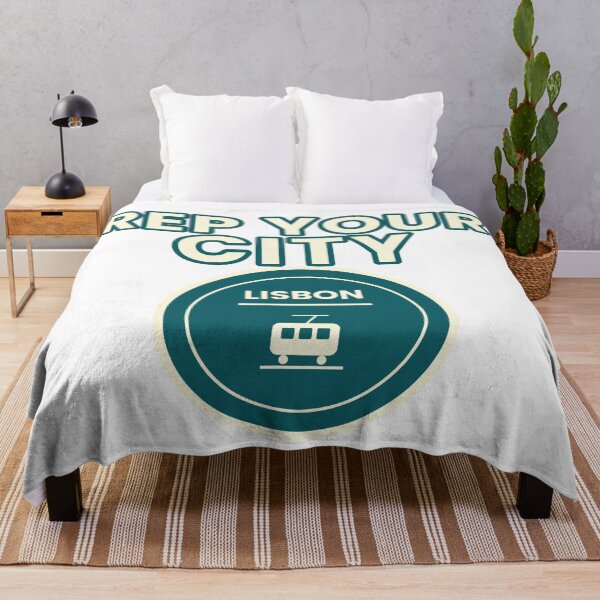 Item preview, Rep Your City Lisbon Badge Design designed and sold by JiderichHub.