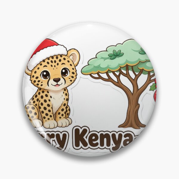 Item preview, Kenyan Christmas Merry Kenya-mas Gift designed and sold by Soft Merch.