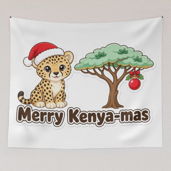 Item preview, Kenyan Christmas Merry Kenya-mas Gift designed and sold by Soft Merch.