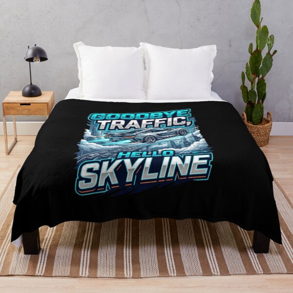 Item preview, Goodbye Traffic Hello Skyline Futuristic Flying Car designed and sold by AmeliaShirts.