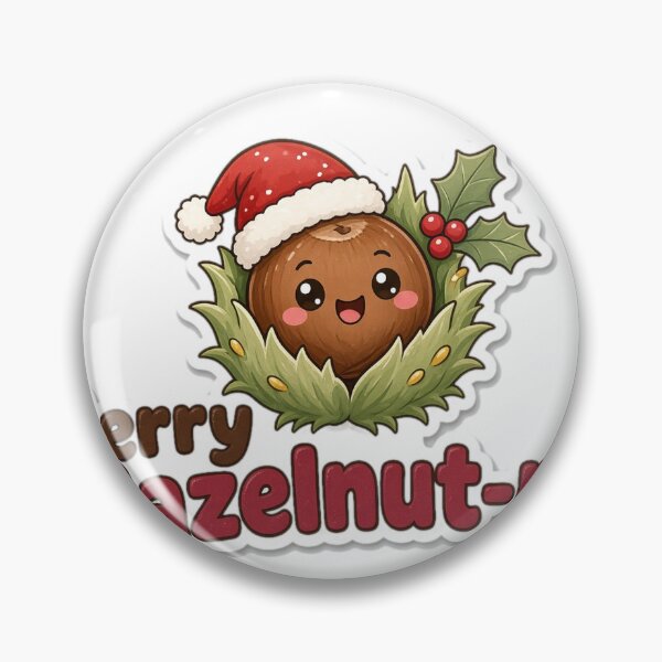 Item preview, Hazelnut Christmas Merry Hazelnut-mas Gift designed and sold by Soft Merch.
