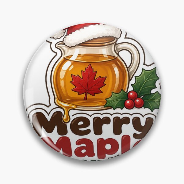 Item preview, Maple Syrup Christmas Merry Maple Syrup-mas Gift designed and sold by Soft Merch.