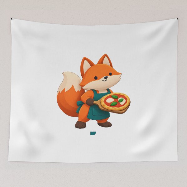 Item preview, Fox Fired Pizza designed and sold by eWproject.