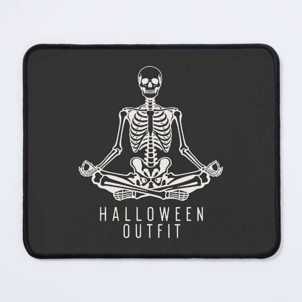 Item preview, Halloween Outfit Meditating Skeleton Yoga Pose designed and sold by MavtM.