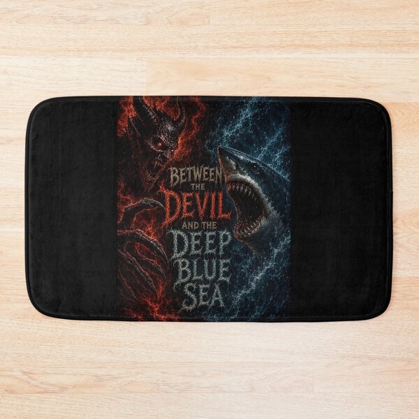 Item preview, Between the Devil and the Deep Blue Sea - Horror Dark Art designed and sold by HorrorWorldWeb.