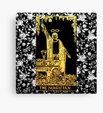 Floral Tarot Print - The Magician Canvas Print