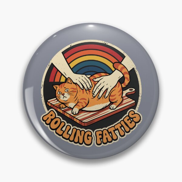 Item preview, Rolling Fatties Funny Cat Marijuana Lover designed and sold by SofiBlair.