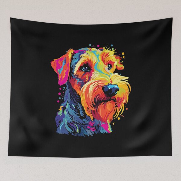 Item preview, Airedale Terrier Puppy Large Terrier Wire (26) designed and sold by DavetteJungle.