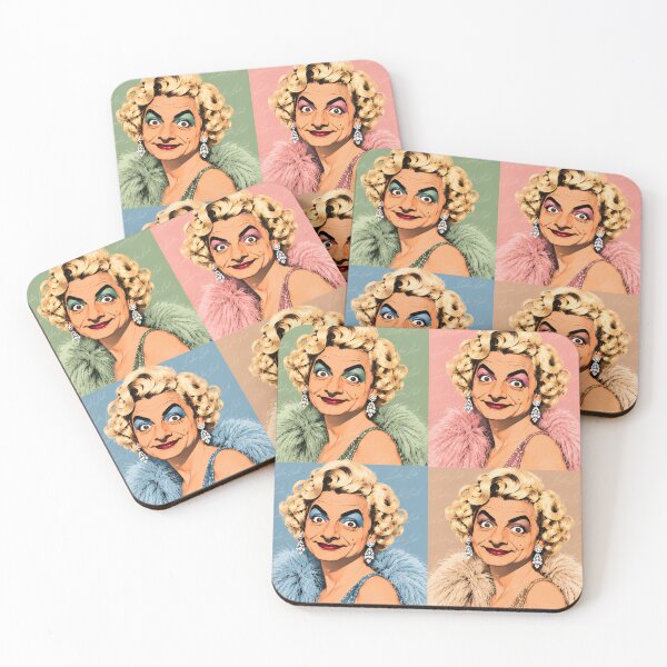 Item preview, Mr. Bean Goes Marilyn – Pastel Pop Art Parody designed and sold by LuluLeb.