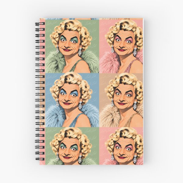 Item preview, Mr. Bean Goes Marilyn – Pastel Pop Art Parody designed and sold by LuluLeb.
