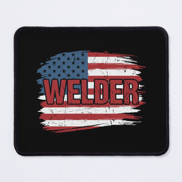 Item preview, Welder American Flag Patriot Profession designed and sold by SofiBlair.