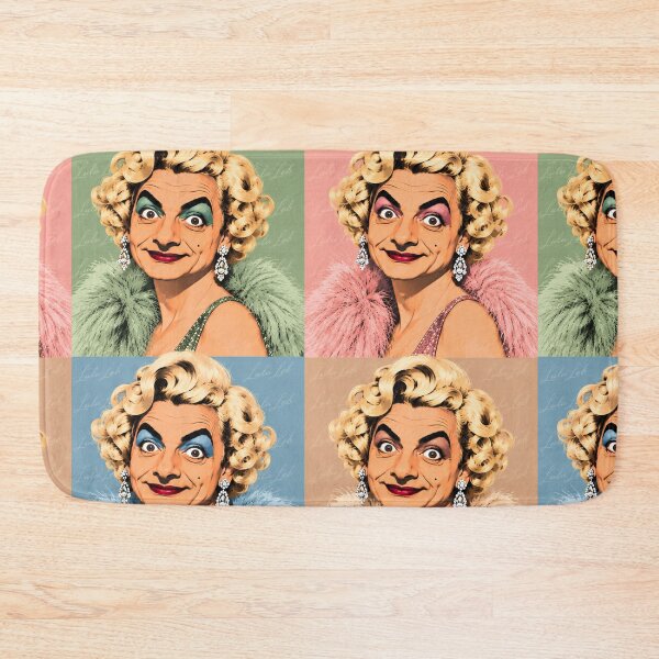 Item preview, Mr. Bean Goes Marilyn – Pastel Pop Art Parody designed and sold by LuluLeb.