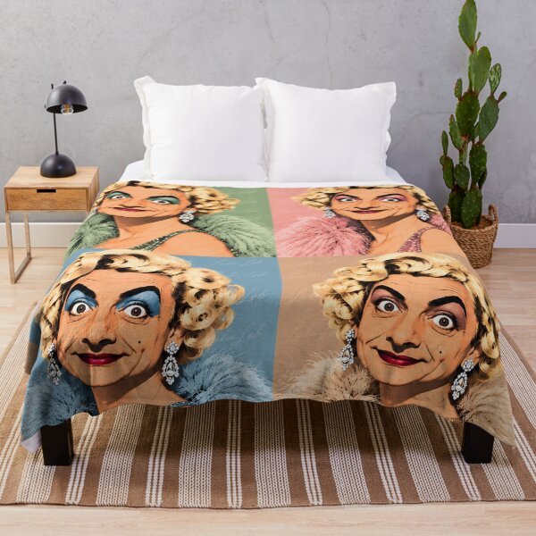 Item preview, Mr. Bean Goes Marilyn – Pastel Pop Art Parody designed and sold by LuluLeb.