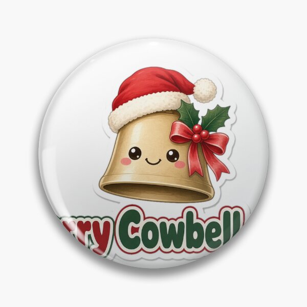 Item preview, Cowbell Christmas Merry Cowbell-mas Gift designed and sold by Soft Merch.