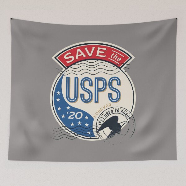 Item preview, Save The USPS Forever 20 Stamp Political T-Shirt-50 designed and sold by HiramSGonyea.