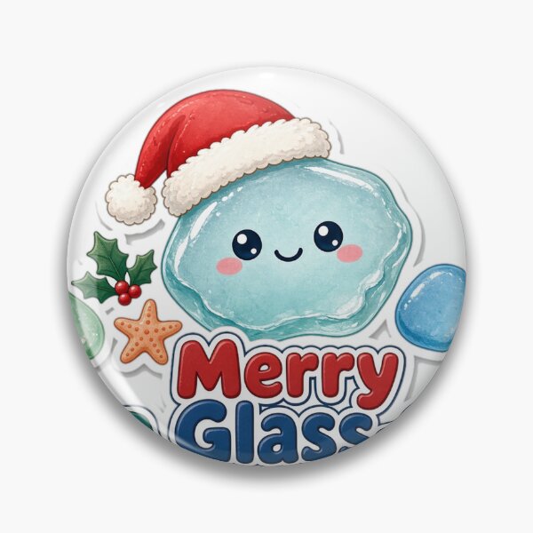Item preview, Sea Glass Christmas Merry Sea Glass-mas Gift designed and sold by Soft Merch.