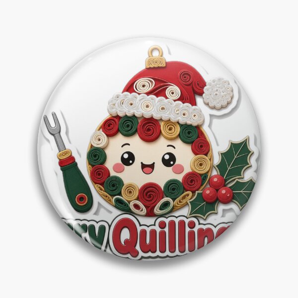 Item preview, Quilling Christmas Merry Quilling-mas Gift designed and sold by Soft Merch.