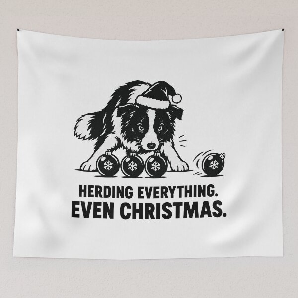 Item preview, HERDING EVERYTHING. EVEN CHRISTMAS. designed and sold by IconsStyles.