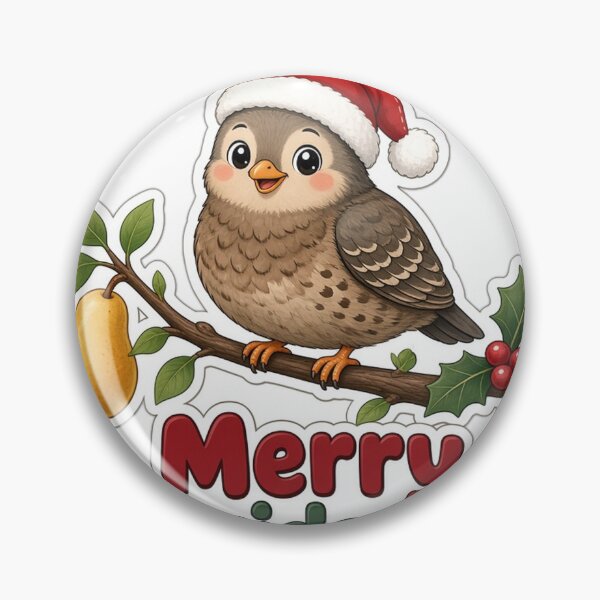 Item preview, Partridge Christmas Merry Partridge-mas Gift designed and sold by Soft Merch.