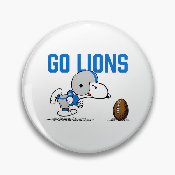 Item preview, Snoopy Go Lionss Detroit Football designed and sold by POPPINS-ART.