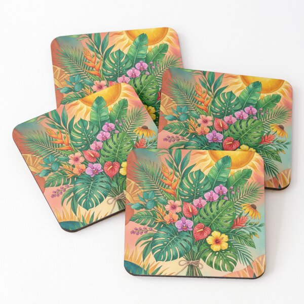 Item preview, Sun and Botanical Leaves designed and sold by Korarat.