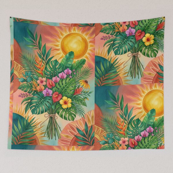 Item preview, Sun and Botanical Leaves designed and sold by Korarat.