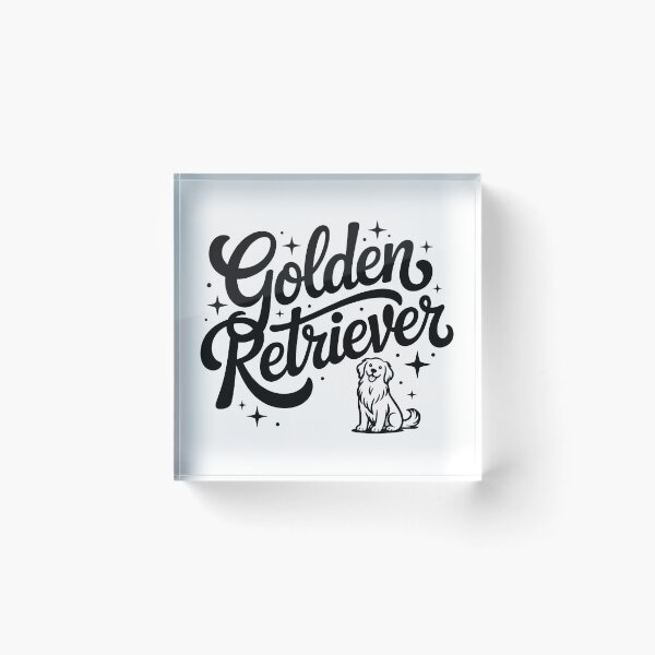 Item preview, Golden Retriever Dog Lover Cute Pet Lettering designed and sold by LoFizzy.