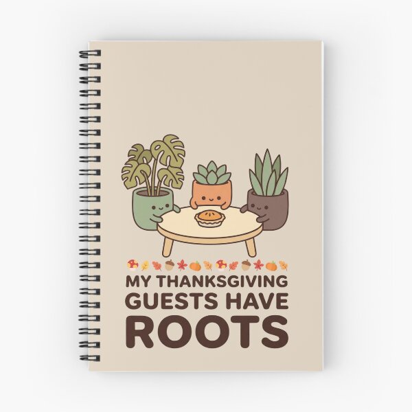 Item preview, Funny Plant Parent — My Thanksgiving Guests Have Roots — Kawaii Holiday Dinner designed and sold by Im-Ara.