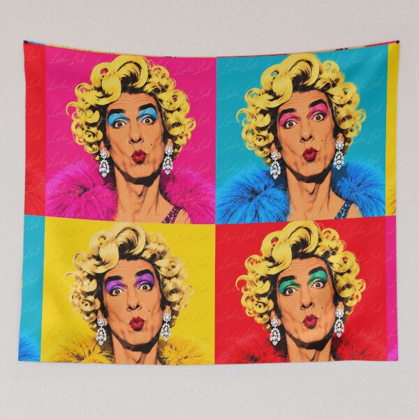 Item preview, Kramer Goes Marilyn – A Seinfeld Pop Art Parody designed and sold by LuluLeb.