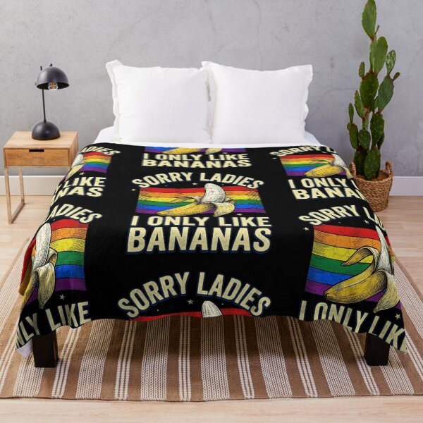 Item preview, Sorry Girl I Like Bananas Funny LGBT Gay Pride designed and sold by gamoreRony.