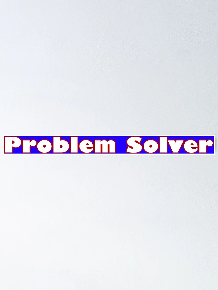Thumbnail 1 of 3, Poster, Problem Solver designed and sold by Karate Octopus.