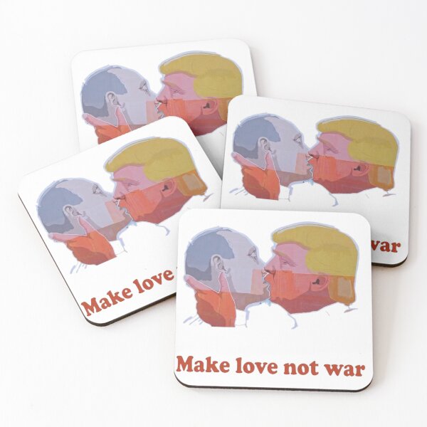 Item preview, Trump & Putin Make Love Not War Mural designed and sold by Fun&Design.